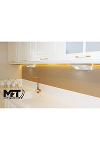 Dolap Ve Tezgah Altı Prizli Led Aydınlatma – 3 Watt Beyaz Işık | Mutfak Için Şık Işık Ve Priz Çözümü ürün fotoğrafı