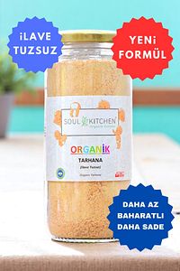 Organik Tarhana Cam 350gr - (İLAVE TUZSUZ) ürün fotoğrafı