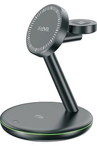 X-multimag Iphone / Apple Watch / Airpods Uyumlu Magsafe Özellikli 3 In 1 Kablosuz Şarj Istasyonu ürün fotoğrafı