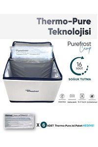 Pf15 Kamp&piknik Katlanır Soğutucu Termal Çanta, Elektriksiz&buzsuz 15 Litre 16 Saat Soğuk Tutma ürün fotoğrafı