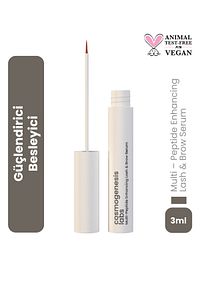 Kaş Kirpik Güçlendirici Serum 3ml – Su Bazlı Besleyici Dolgunlaştırıcı Vegan (%1 BİOTİN- %1 PEPTİT) ürün fotoğrafı