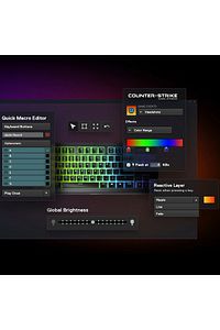 Apex 3 Tkl Ssk64818 Tr Q Rgb Membrane Kablolu Gaming (OYUNCU) Klavye ürün fotoğrafı