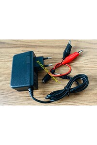 Akülü Oyuncaklar Için 12 Volt 7 Amper 12v 7ah Akü Ve 1 Amper Şarj Adaptör Cihazlı Set ürün fotoğrafı