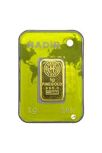 1 gr 24 Ayar Nadirgold gram Altın (DİKDÖRTGEN) ürün fotoğrafı