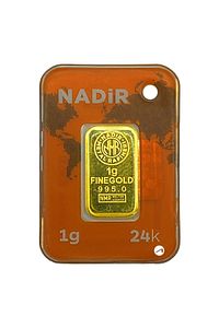 1 gr 24 Ayar Nadirgold gram Altın (DİKDÖRTGEN) ürün fotoğrafı