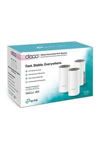 Deco E4 1200 Mbps 2 Port 3'lü Kablosuz Router ürün fotoğrafı