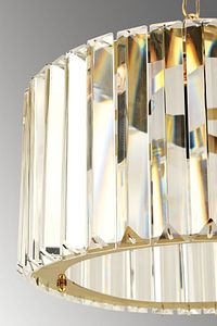 Lüx Elmas Gold Kristal Taşlı Avize ürün fotoğrafı