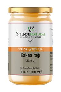 Kakao Çekirdeği Yağı Soğuk Sıkım 100 ml %100 Saf Ve Doğal Cacao Seed Butter Oil ürün fotoğrafı