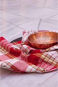 Klasik Kırmızı Hamam Peştemali 80x170 Cm ürün fotoğrafı