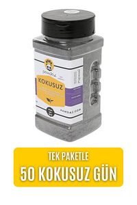Kokusuz X 3 - Aktif Karbon Ve Siyah Çay Özlü Kedi Kumu Kokusu Giderici (1500 ML. /1080 GRAM ± 50 G) ürün fotoğrafı