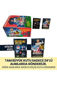 Süper Final Futbolcu Kartları- Sporcu 2024 - 2. Devre 8 Küçük Kutu 80 Adet Kart - Hologram Kartı ürün fotoğrafı