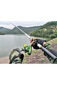3 Metre Karbon Fiber Balık Olta Kamış 9 Boğum 9 Halka Teleskopik ürün fotoğrafı