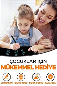 Digital Çocuk Yazı Çizim Tableti Lcd 8.5 Inc Ekranlı Ve Bilgisayar Kalemli ürün fotoğrafı