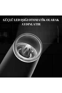 Şarjlı Işıklı Full Otomatik Yeni Nesil Tuz Karabiber Değirmeni Baharat Öğütücü ürün fotoğrafı