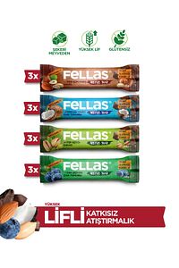 Meyve Bar Karma Kutu 40g x 12 Adet (4 Çeşit) ürün fotoğrafı