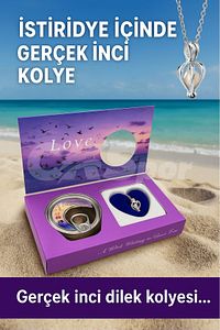 Istiridye Içinde Gerçek Inci Kolye ürün fotoğrafı