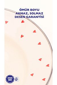Emaye Cupid Çukur Makarna Salata Tabağı 24cm ürün fotoğrafı