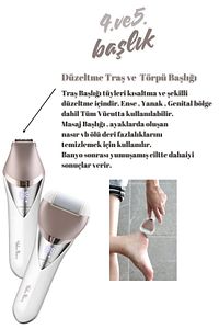 7 Başlıklı Süper Lüx Epilatör / Epilasyon (Yeni Versiyon) ürün fotoğrafı