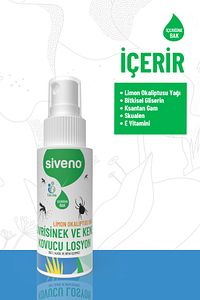 Sivrisinek Ve Kene Kovucu Sprey Losyon Bitkisel Tüm Vücut Için Seyahat Tatil Boy 50 ml ürün fotoğrafı