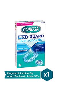 Proguard & Retainer Diş Apartı Temizleyici Tablet 30'lu ürün fotoğrafı