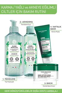 Karma-Yağlı-Akne/Sivilce Eğilimli Cilt, Arındırıcı, Prebiyotik Yüz Yıkama Jeli-Pure Menthe-390ml ürün fotoğrafı