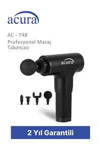 Ac-748 4 Başlıklı Profesyonel Masaj Tabancası ürün fotoğrafı