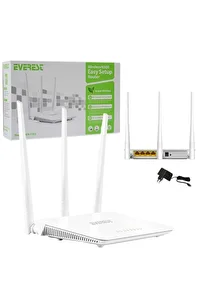 EWR-F303 2.4 Ghz 300 Mbps 4 Port Kablosuz Router ürün fotoğrafı