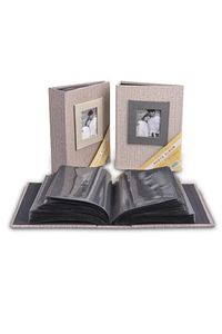 13x18cm 200'lük Koton Desenli Lüks Fotoğraf Albümü Acr-16wpp57200 (KREM) ürün fotoğrafı