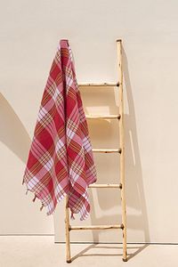Klasik Kırmızı Hamam Peştemali 80x170 Cm ürün fotoğrafı