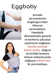 Hamile Emniyet Kemeri Aparati Hamileler Için Güvenli Konforlu Araba Için ürün fotoğrafı