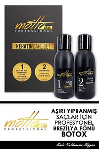 Brezilya Fönü Keratini 2'li Mucizevi Bakım Seti (100ML KERATİN - 100ML ŞAMPUAN) ürün fotoğrafı