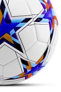 Orijinal Futbol Topu Şampiyonlar Ligi Pompalı Sert Zemin Halı Saha Futbol Topu No:5 Beyaz ürün fotoğrafı