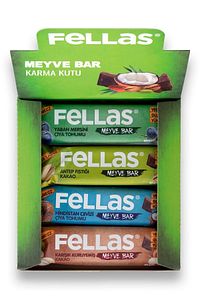 Meyve Bar Karma Kutu 40g x 12 Adet (4 Çeşit) ürün fotoğrafı