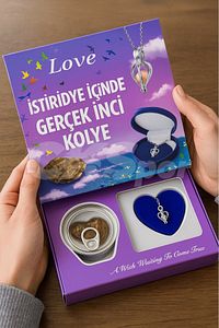 Istiridye Içinde Gerçek Inci Kolye ürün fotoğrafı