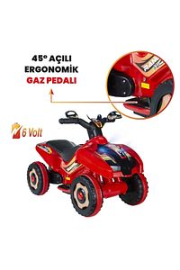 Led Işıklı Müzikli Akülü Atv-motor ürün fotoğrafı