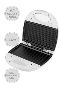 Rapid Beyaz Tost Makinesi ürün fotoğrafı