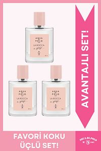 La Rocca Sense 3’lü Kadın Çiçeksi, Oryantal Parfüm Seti Stcc010901 Edp ürün fotoğrafı