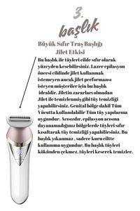 7 Başlıklı Süper Lüx Epilatör / Epilasyon (Yeni Versiyon) ürün fotoğrafı
