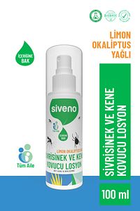 Sivrisinek ve Kene Kovucu Sprey Losyon Bitkisel Tüm Vücut İçin Aile Boy 100 ml ürün fotoğrafı