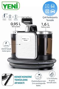 Range GleamMax Spot Cleaner Koltuk Halı Ve Leke Çıkartma Makinesi (YENİ) ürün fotoğrafı