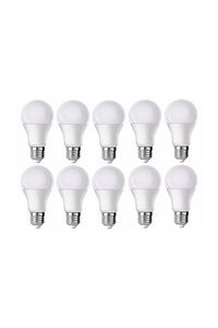 Led Ampul Beyaz Renk 9 Watt Tasarruflu 10 Lu Paket ürün fotoğrafı