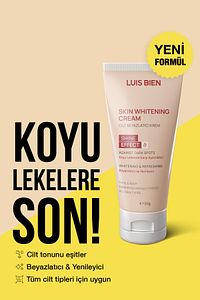 Cilt Beyazlatıcı Krem | Leke ve Renk Eşitsizliği Karşıtı | Aydınlatıcı & Nemlendirici Bakım ürün fotoğrafı