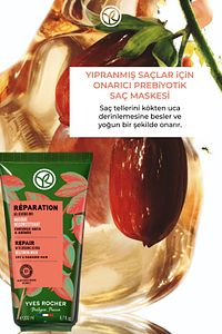 Onarıcı Prebiyotik Saç Maskesi - Yıpranmış Saçlar / Reparation -Vegan -200ml ürün fotoğrafı