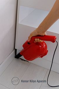 Pratıc-s P1200 Toz Torbasız Dikey Elektrik Süpürgesi Kırmızı ürün fotoğrafı