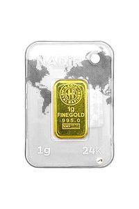 1 gr 24 Ayar Nadirgold gram Altın (DİKDÖRTGEN) ürün fotoğrafı