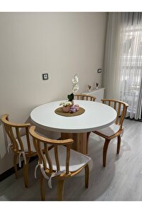 Bebekonfor Weltwood 2’li Italyan Bohem Sandalye | Kayın Ahşap, Minderli, Lamine, Demonte, Şık ürün fotoğrafı