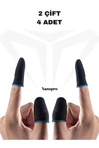 E-spor Parmak Eldivenleri Pubg Oyun Eldiveni Ter Geçirmez 2 Çift 4 Adet Adet Parmaklık ürün fotoğrafı