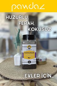 Kokusuz - Aktif Karbon Ve Siyah Çay Özlü Kedi Kumu Kokusu Giderici (500 ML. / 360 GRAM ± 25 G) ürün fotoğrafı
