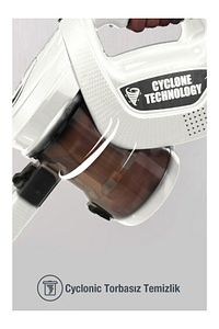 Provac P 5000 Cyclonic Elektrik Süpürgesi Krem ürün fotoğrafı