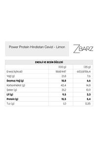 Power Protein Hindistan Cevizi - Limonlu Bar 35 Gr (12'li) ürün fotoğrafı
